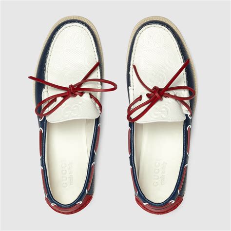 gucci boat shoes men|designer gucci shoes.